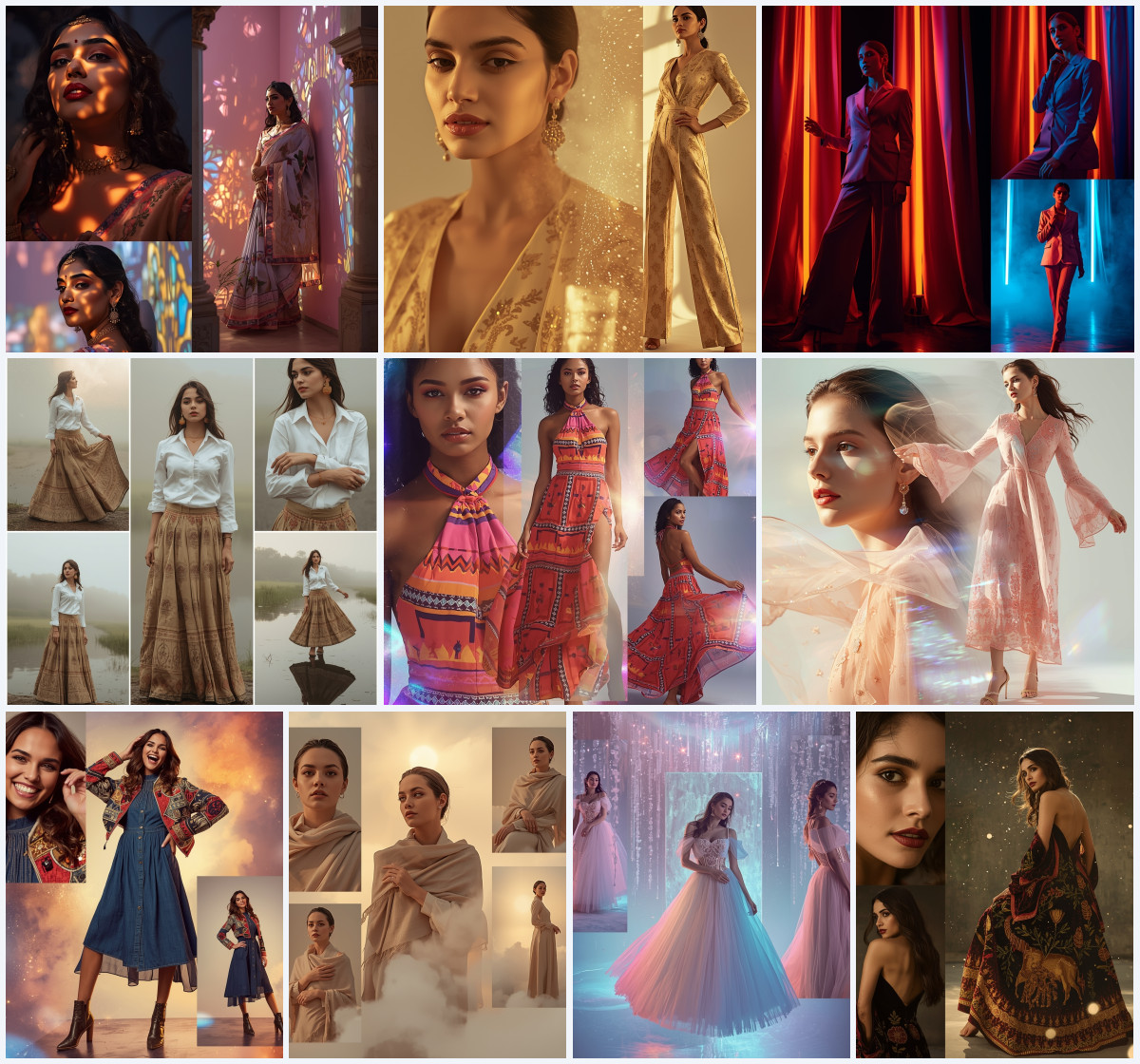 10+ Aesthetic Saree AI Prompts to Create Soft and Elegant Instagram Ready Photos