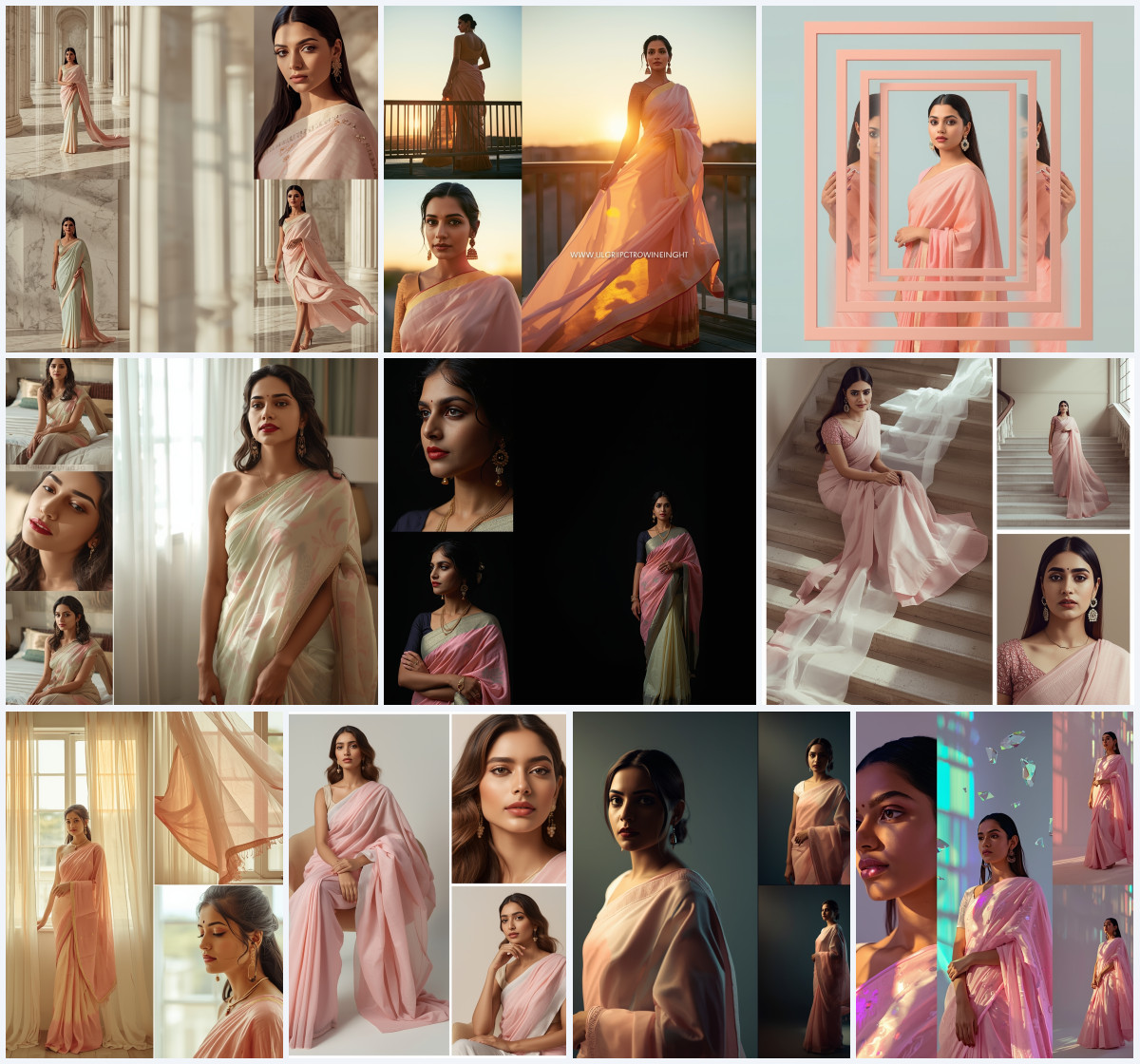 10+ Luxury Saree AI Prompts to Create Royal Ethnic Looks with Premium Visual Style