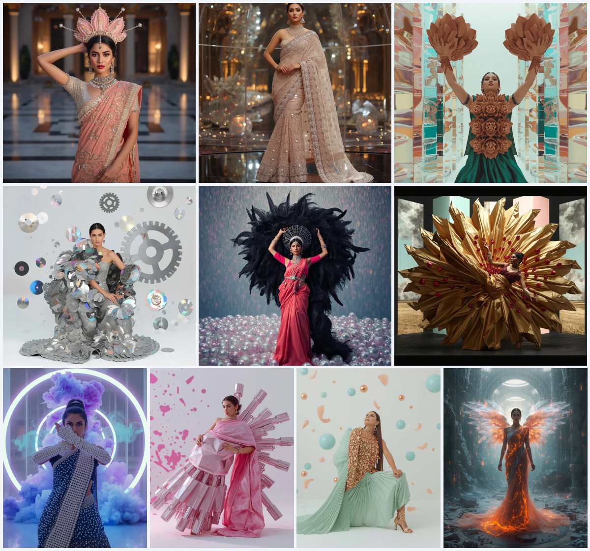 Best 10 South Indian Silk Saree AI Prompts for Grand Wedding Photography | ChatGPT photo editing prompts trending Instagram for girl