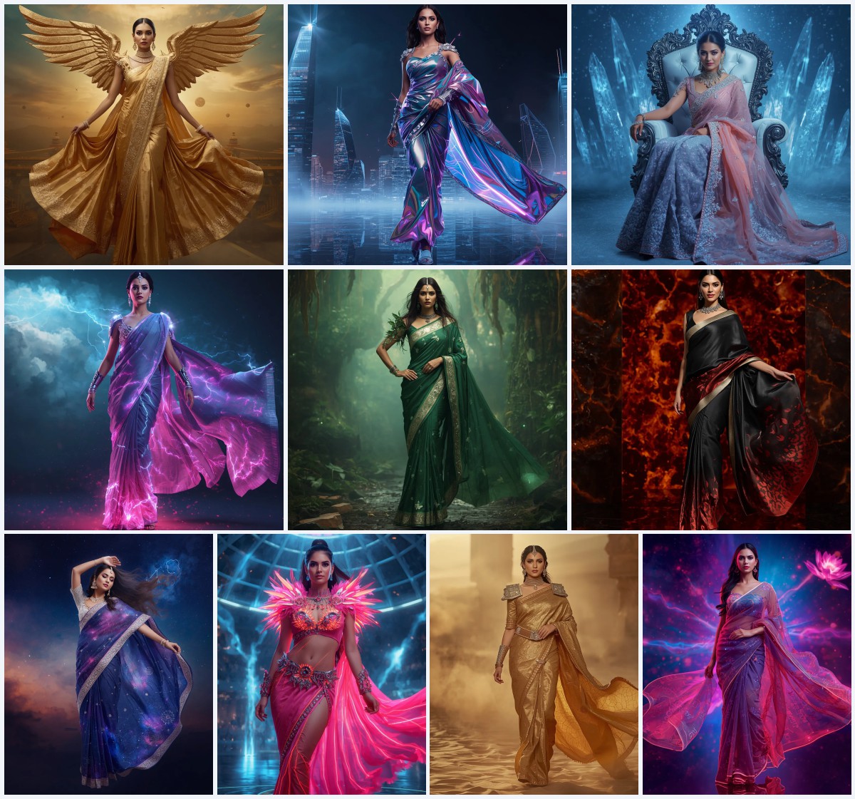 Best 10 Traditional Bengali Saree AI Prompts for Cultural Festivities | saree prompt for chatgpt in english