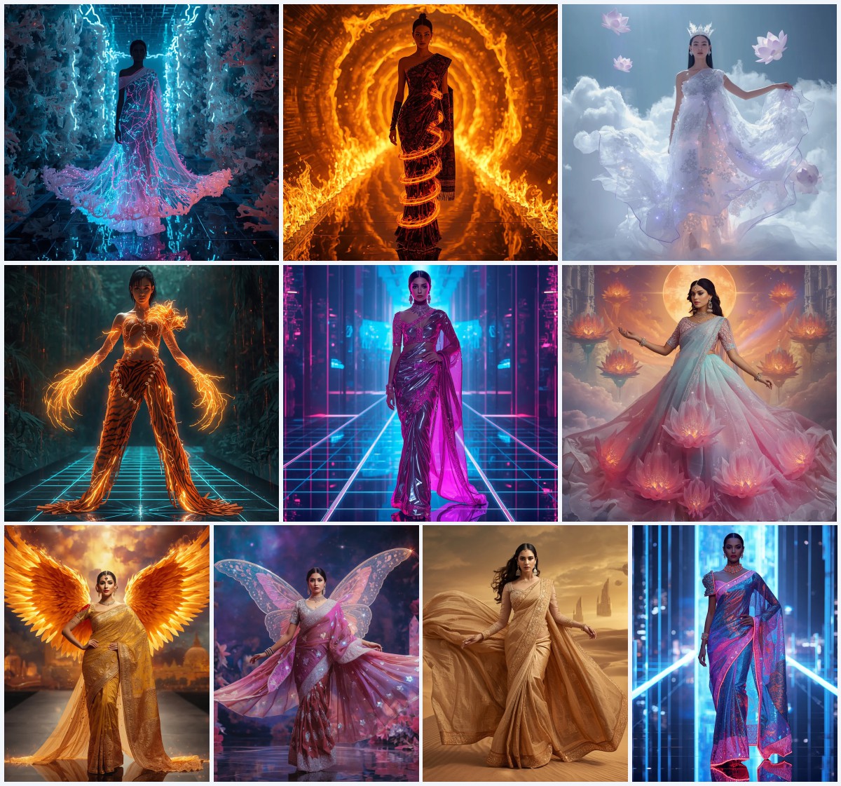 Candid Girl's Saree AI Prompts for Authentic Cultural Moments | Trending purple saree prompt for gemini